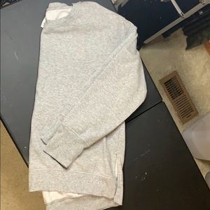 Gray with multi colors sweatshirt